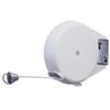 Strata Heavy Duty Retractable Clothes line Outdoors and Indoors - 50 Feet Laundry Clothesline Cable for Drying Clothes and Linen - Retracting Clothesline Indoor Outdoor Dryer for Home (White) view 1