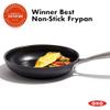 OXO Enhanced 8" Frying Pan Skillet, PFAS-Free Ceramic Nonstick, Durable Hard Anodized Cookware, Scratch Resistant, Stainless Steel Handle, Good Grips, Dishwasher Safe, Oven safe, Black view 2
