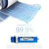 iSpring RCS5T Commercial Tankless Reverse Osmosis RO Water Filter System with 1.5:1 Pure to Drain Ratio, Pressure Gauge view 3