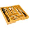 Home-it Expandable Cutlery Drawer - made for Utensil Organizer - Flatware Dividers Kitchen Holder view 4