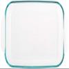 Pyrex Basics 2 Quart Glass Oblong Baking Dish, Clear 11.1 in. x 7.1 in. x 1.7 in. view 2