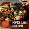Mercer Culinary Millennia Pizza Cutter with Black Handle, 4 Inch Wheel, Stainless Steel view 3