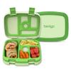 Bentgo Kids Bento-Style 5-Compartment Leak-Proof Lunch Box - Ideal Portion Sizes for Ages 3 to 7 - Durable, Drop-Proof, Dishwasher Safe, PFAS & BPA-Free & Made with Food-Safe Materials (Green) view 1
