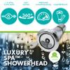 Niagara Conservation N2150-TP Luxury Spa 1-Spray with 1.5 GPM 2.35-in. Wall Mount Adjustable Fixed Shower Head in Chrome, 1-Pack | Bathroom Shower Head Sprayer with Pressure Compensation view 3