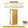 Armor Concepts Interior FIX-A-JAMB 24" Interior Door Jamb Repair Kit, Door Repair Kit for Interior Doors, Door Home Repair in 5 Minutes, Perfect for Apartments and Homes (White) view 4