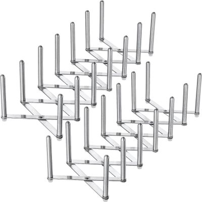 Ikea Variera Pot Lid Organizer, Stainless Steel, Set of 2