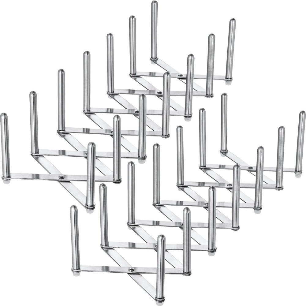 Ikea Variera Pot Lid Organizer, Stainless Steel, Set of 2