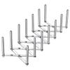 Ikea Variera Pot Lid Organizer, Stainless Steel, Set of 2 view 2