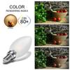 carryBC Dimmable LED Candelabra Bulb Warm White, 2700k 40W Equivalent E12 Base LED Candle Bulbs, C35 Frosted Glass Torpedo Shape Bullet Top, 360 Degrees Beam Angle, Pack of 6  view 2