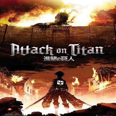 Close Up Attack On Titan Poster Manga/Anime (24"x36")