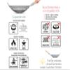 Craft Wok Traditional Hand Hammered Chinese Carbon Steel Wok with Wooden and Steel Helper Handle (14 Inch, Round Bottom Pow Wok Pan) / 731W88 view 2