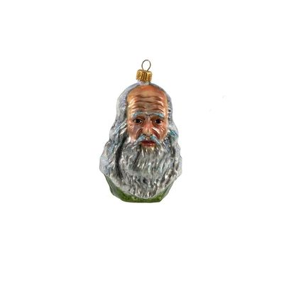 Leonardo Da Vinci - Blown Glass Christmas Ornament