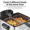 Hamilton Beach Electric Deep Fryer with 2 Baskets and Lid, 4.5 Liters / 19 Cups Oil Capacity, Temperature Control, View Window, Professional Style, 1800 Watts, Stainless Steel (35036) view 4