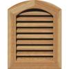 Ekena Millwork GVWAR12X1801RFUWR GVWAR24X2602SDUPI, 17"W x 23"H (Rough Opening: 12"W x 18"H), Pine, Primed view 1