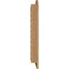 Ekena Millwork GVWAR12X1801RFUWR GVWAR24X2602SDUPI, 17"W x 23"H (Rough Opening: 12"W x 18"H), Pine, Primed view 3
