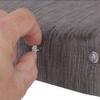 Attmu 60 Pcs Upholstery Tacks Headliner Pins Clear Heads Twist Pins for Slipcovers and Bedskirts, 0.5 Inches Bed Skirt Pins view 4