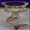 Solid Brass Mermaid Bottle Opener in Wooden Box with Inlaid Anchor view 4