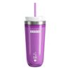 ZOKU Instant Iced Coffee Maker, Reusable Beverage Chiller Cools Hot Beverages in Minutes Without Dilution, Portable 11-ounce Tumbler With Spill-resistant Lid and Straw, Purple view 1