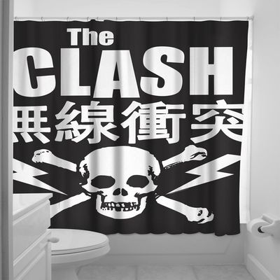 Sourpuss The Clash Shower Curtain