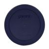 Pyrex Blue 2 Cup Round Storage Cover #7200-PC for Glass Bowls 6-Pack view 2