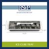 RSVP International Endurance Vintage Inspired Ice Cube Tray, 11" | Retro Design for Bars & Kitchens | Levers Remove Cubes | Heavy Duty Stainless Steel | Dishwasher Safe view 3