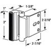 Prime-Line U 11126 Door Reinforcement Lock  Add Extra, High Security to your Home and Prevent Unauthorized Entry  3 In. Stop, Aluminum Construction, Bronze (Single Pack) view 3