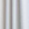 Curtainworks Kendall Color Block Grommet Curtain Panel, 95 inch, White / Dark Grey view 4