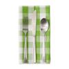 DII Checkered Tabletop Collection 100% Cotton, Machine Washable, Napkin Set, 20x20, Green Apple, 6 Piece view 3