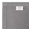 COTTON CRAFT Soft Cotton Thermal Blanket - Plush Herringbone Twill - All Season Luxurious Breathable Skin Friendly Lightweight Cooling Throw Blanket - Sofa Couch Travel Camping Dorm - Full Queen Grey view 3