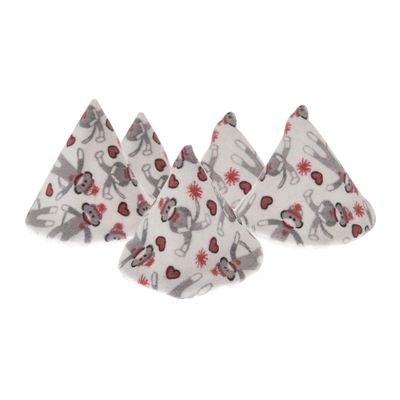 Pee-Pee Teepee Sock Monkey White - Cello Bag