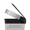 simplehuman 45 Liter / 12 Gallon Rectangular Kitchen Step Trash Can with Soft-Close Lid, Black Plastic view 3