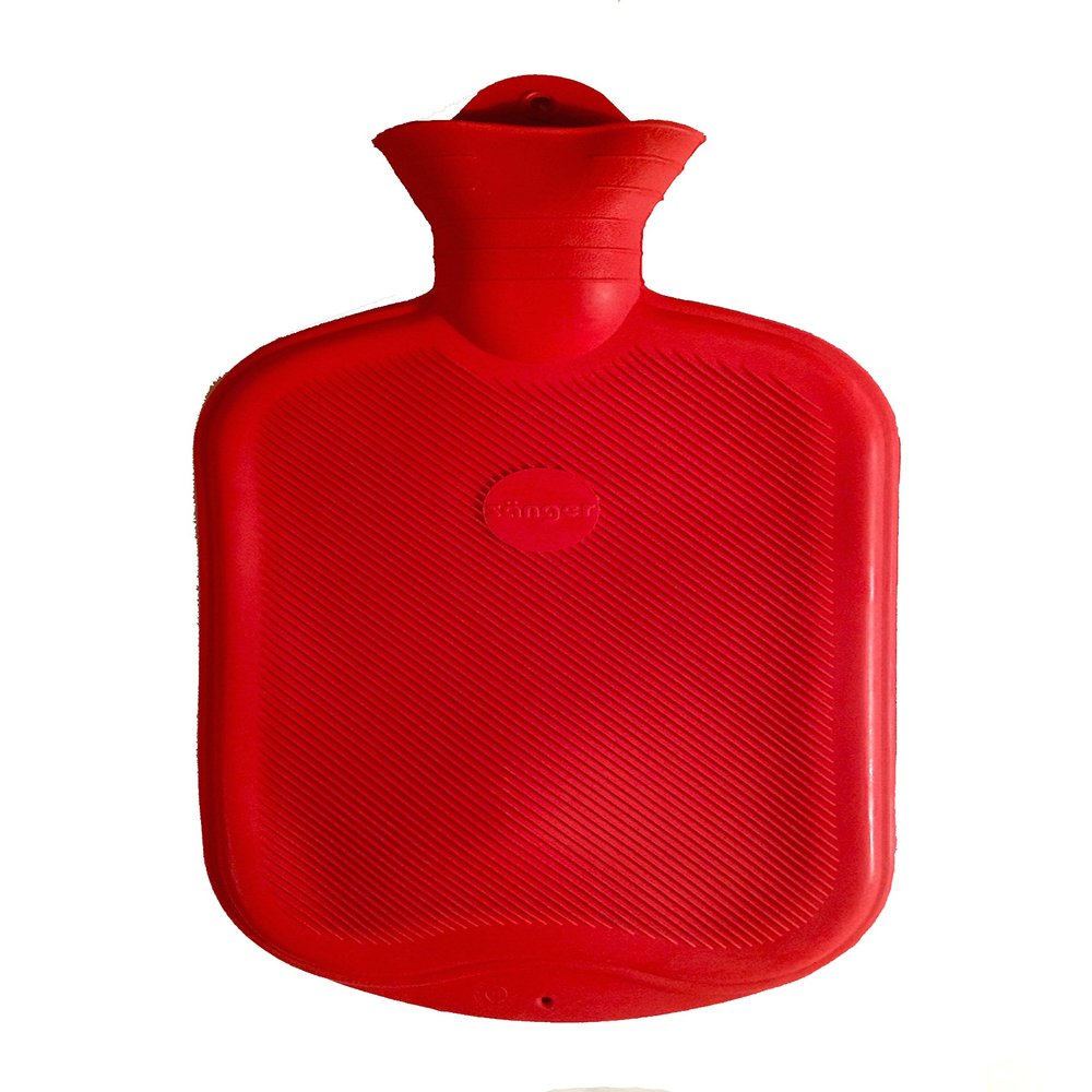 Snger Rubber Hot Water Bottle - 2 litres (Red)