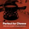 Swissmar Gruyere Cheese Fondue Set - 2.8 QT / 2.65 L - Ceramic Fondue Pot with Rechaud, Fondue Burner, 6 Forks - Ideal for Melting Cheese, Chocolate & Caramel - Black view 3