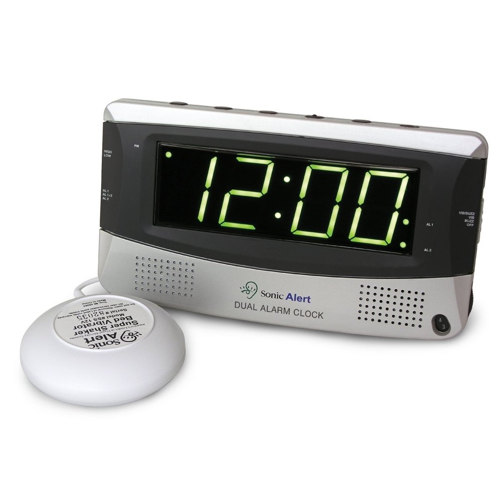 Sonic Bomb - Dual Alarm Clock W/ Bed Shaker "Product Category: Audio/Video/Electronics/General Electronics"