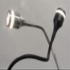 Adesso 3218-01 Prospect 11"-18" LED Desk Lamp, Black, Smart Outlet Compatible view 3