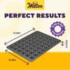 Wilton Perfect Results Non-Stick Mega Mini Muffin Pan, 48-Cup Cupcake Pan, Steel view 2