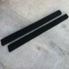 (2) 2' Long Marine Carpet Black Bunk Boards - 2x4 view 1