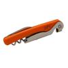 Left-Handed Folding Waiter 4-in-1 Corkscrew, Orange Handle view 1