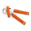 Left Handed Manual Can Opener, Orange Handle view 1