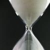 Large Fashion Colorful Sand Glass Sandglass Hourglass Timer Clear Smooth Glass Measures Home Desk Decor Xmas Birthday Gift (15 Minutes, White) view 3