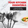 Chef Craft Select Kitchen Tool and Utensil Set, 6 Piece Set, Stainless Steel view 2