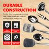 Chef Craft Select Kitchen Tool and Utensil Set, 6 Piece Set, Stainless Steel view 3