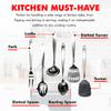 Chef Craft Select Kitchen Tool and Utensil Set, 6 Piece Set, Stainless Steel view 4