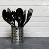 Chef Craft Basic Melamine Kitchen Tool and Utensil Set, 9 Piece Set, Black view 2