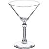 Libbey 8876 Art Deco 6 oz Martini Glass, Set of 6 with Bonus FDL Picks view 1