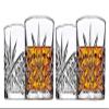 James Scott Liquor Decanter 5-Piece Irish-Cut Crystal Decanter & Whiskey Glasses Set - for Whiskey, Wine and Bourbon - Includes 24 oz. Decanter with Stopper and 4 x 11 oz. Glasses | Beautiful Gift Box view 3