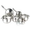 Heim Concept Cookware Set W-001 12-Piece Stainless Steel Pots and Pans Set, Kitchen Cooking Set with Glass Lid view 1