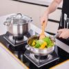 Heim Concept Cookware Set W-001 12-Piece Stainless Steel Pots and Pans Set, Kitchen Cooking Set with Glass Lid view 2