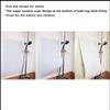 Huji Loofah Shower Mat - Non-Slip Bath Mat 10 Super Suction Cups for Bathroom - Great for The Elderly and Children view 3