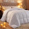 Utopia Bedding Comforter Duvet Insert, Quilted Comforter with Corner Tabs, Box Stitched Down Alternative Comforters Queen Size (White) view 1
